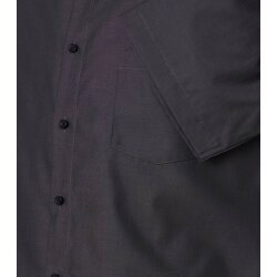 VENTI Herren Businesshemd Kurzarm Kent Comfort-Fit Anthrazit