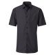 VENTI Herren Businesshemd Kurzarm Kent Comfort-Fit Anthrazit