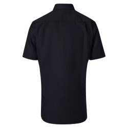 VENTI Herren Businesshemd Kurzarm Kent Comfort-Fit Schwarz
