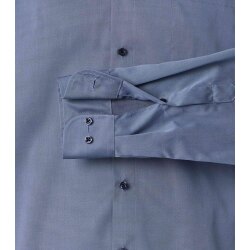 VENTI Herren Businesshemd Langarm Kent Modern-Fit Blau
