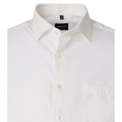VENTI Herren Businesshemd Langarm Kent Modern-Fit Creme