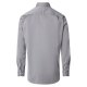 VENTI Herren Businesshemd Langarm Kent Modern-Fit Silber