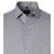 VENTI Herren Businesshemd Langarm Kent Modern-Fit Silber