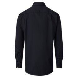 VENTI Herren Businesshemd Langarm Kent Modern-Fit Schwarz