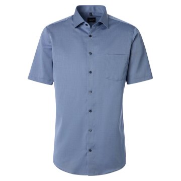 VENTI Herren Businesshemd Kurzarm Kent Modern-Fit Blau