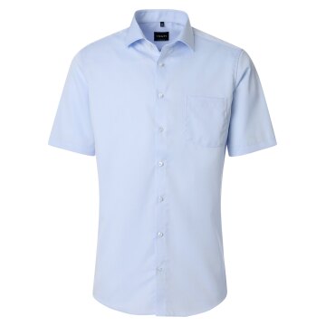 VENTI Herren Businesshemd Kurzarm Kent Modern-Fit Hellblau