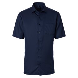 VENTI Herren Businesshemd Kurzarm Kent Modern-Fit Marine