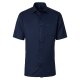 VENTI Herren Businesshemd Kurzarm Kent Modern-Fit Marine
