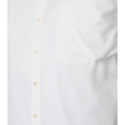 VENTI Herren Businesshemd Kurzarm Kent Modern-Fit Creme