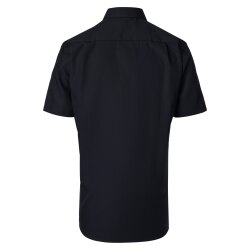 VENTI Herren Businesshemd Kurzarm Kent Modern-Fit Schwarz