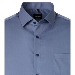 VENTI Herren Businesshemd 72er Langarm Kent Comfort-Fit Blau