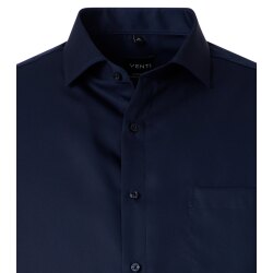 VENTI Herren Businesshemd 58er Langarm Kent Comfort-Fit Marine