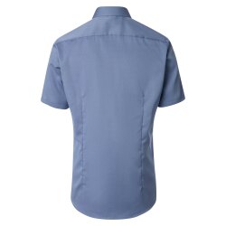 VENTI Herren Businesshemd Kurzarm Kent Comfort-Fit Blau
