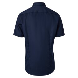 VENTI Herren Businesshemd Kurzarm Kent Comfort-Fit Marine