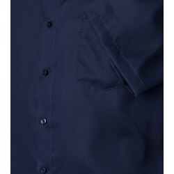 VENTI Herren Businesshemd Kurzarm Kent Comfort-Fit Marine
