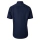 VENTI Herren Businesshemd Kurzarm Kent Comfort-Fit Marine