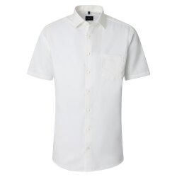 VENTI Herren Businesshemd Kurzarm Kent Comfort-Fit Creme