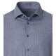 VENTI Herren Businesshemd Langarm Kent Body-Fit Jersey Blau
