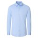 VENTI Herren Businesshemd Langarm Kent Modern-Fit Jersey Hellblau