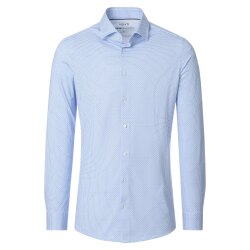 VENTI Herren Businesshemd Langarm Kent Modern-Fit Jersey...