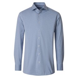 VENTI Herren Businesshemd Langarm Kent Comfort-Fit Jersey...