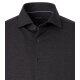 VENTI Herren Businesshemd Langarm Kent Comfort-Fit Jersey Anthrazit