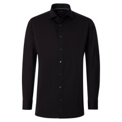 VENTI Herren Businesshemd Langarm Kent Comfort-Fit Jersey...