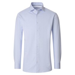VENTI Herren Businesshemd Langarm Kent Comfort-Fit Jersey...