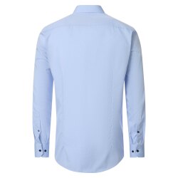 VENTI Herren Businesshemd Langarm Kent Modern-Fit Hellblau