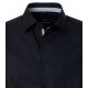 VENTI Herren Businesshemd Langarm Kent Modern-Fit Schwarz
