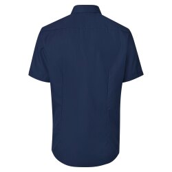 VENTI Herren Businesshemd Kurzarm Kent Modern-Fit Marine