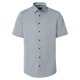 VENTI Herren Businesshemd Kurzarm Kent Modern-Fit Silber