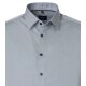 VENTI Herren Businesshemd Kurzarm Kent Modern-Fit Silber