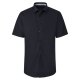 VENTI Herren Businesshemd Kurzarm Kent Modern-Fit Schwarz