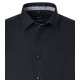 VENTI Herren Businesshemd Kurzarm Kent Modern-Fit Schwarz
