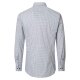 VENTI Herren Businesshemd Langarm Kent Modern-Fit Anthrazit Muster