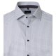 VENTI Herren Businesshemd Langarm Kent Modern-Fit Anthrazit Muster