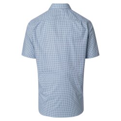VENTI Herren Businesshemd Kurzarm Kent Modern-Fit Blau...