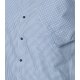 VENTI Herren Businesshemd Kurzarm Kent Modern-Fit Blau Muster