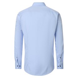 VENTI Herren Businesshemd Langarm Kent Comfort-Fit Hellblau