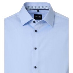 VENTI Herren Businesshemd Langarm Kent Comfort-Fit Hellblau