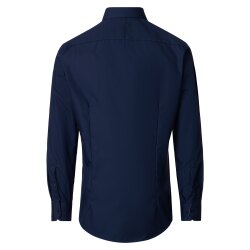 VENTI Herren Businesshemd Langarm Kent Comfort-Fit Marine