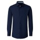 VENTI Herren Businesshemd Langarm Kent Comfort-Fit Marine