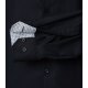 VENTI Herren Businesshemd Langarm Kent Comfort-Fit Schwarz