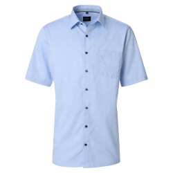 VENTI Herren Businesshemd Kurzarm Kent Comfort-Fit Hellblau