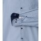 VENTI Herren Businesshemd Langarm Kent Comfort-Fit Blau Muster