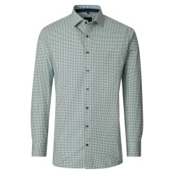 VENTI Herren Businesshemd Langarm Kent Comfort-Fit...