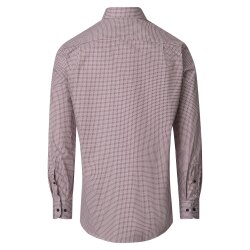 VENTI Herren Businesshemd Langarm Kent Comfort-Fit Rot...