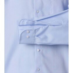 VENTI Herren Businesshemd Langarm Button-Down Comfort-Fit Hellblau