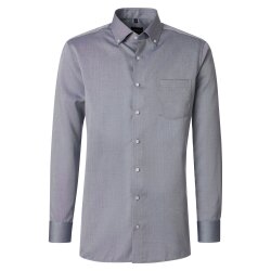 VENTI Herren Businesshemd Langarm Button-Down Comfort-Fit...